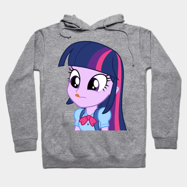 EQG Twilight Sparkle blep Hoodie by CloudyGlow